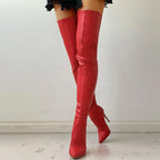 Elisa Over The Knee Leather Boots