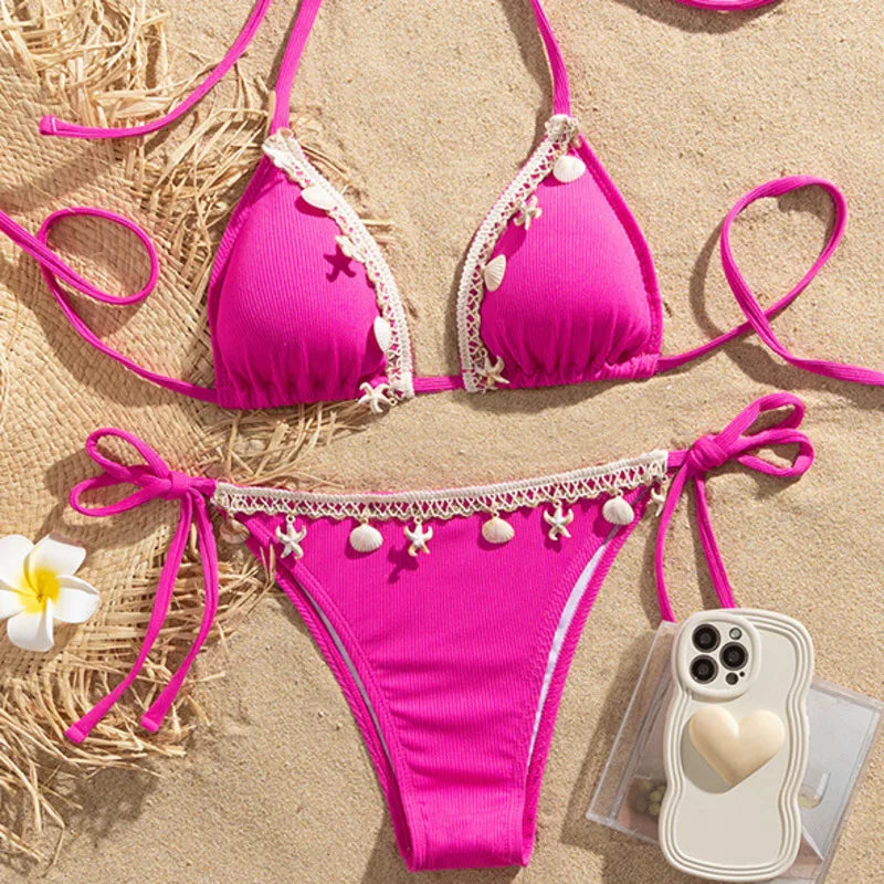 Coral Kiss Bikini Set