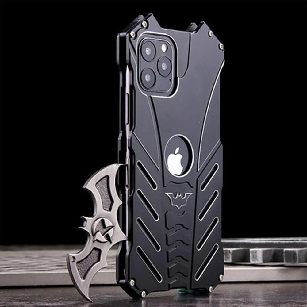 Dark Knight Armor Metal iPhone Case