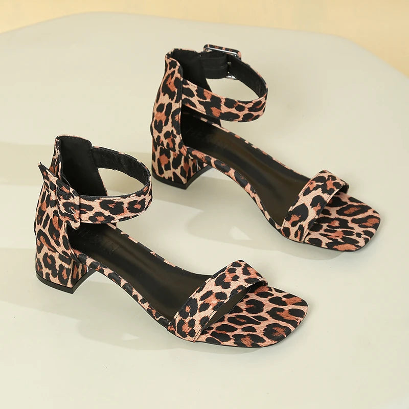 Isabella Block Sandals