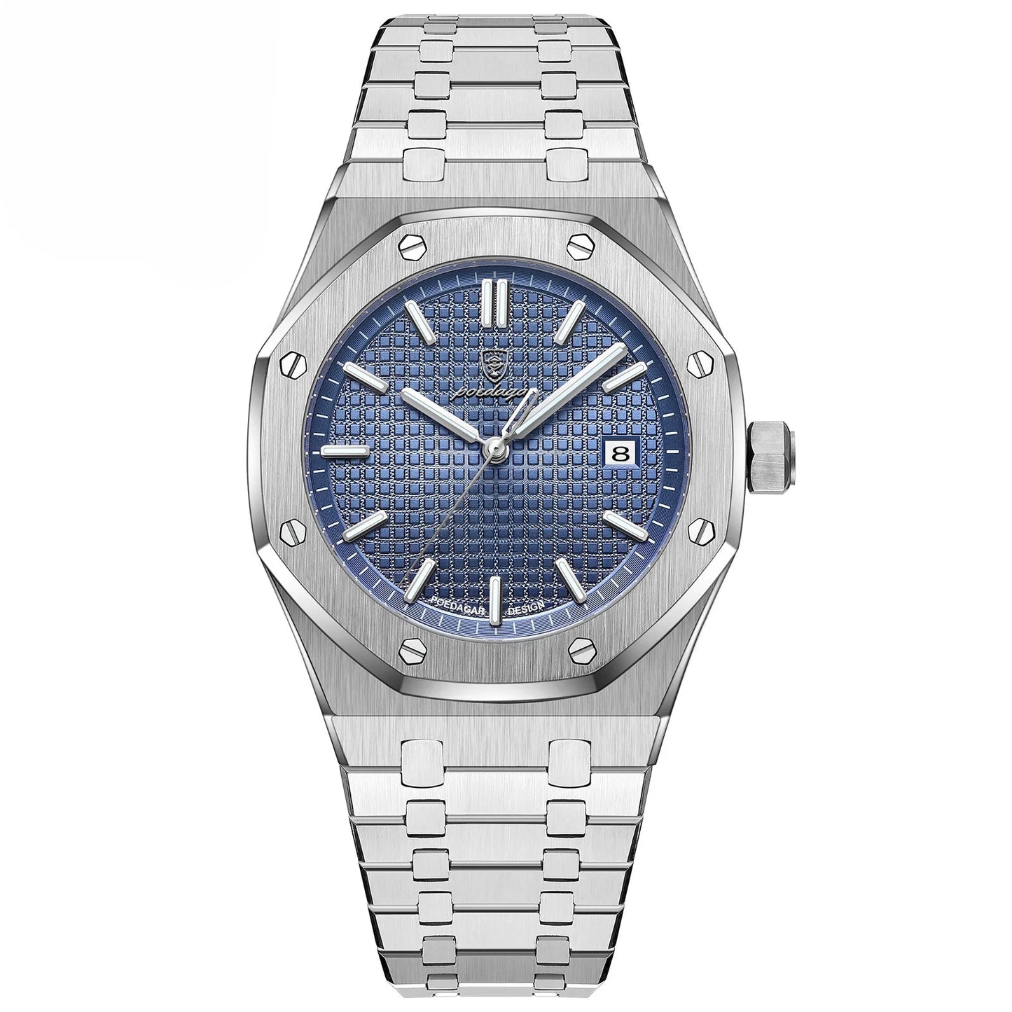 Crimson Calendar Watch