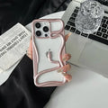 3D Snake Design iPhone Case with Textured Scale Finish & Camera Lens Protection