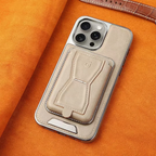 Leather MagSafe iPhone Case With Wallet and Flipstand