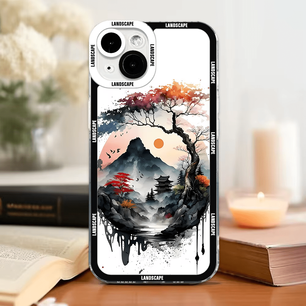 Japanese Ink Painting iPhone Case