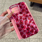 Pink Leopard Print iPhone Case