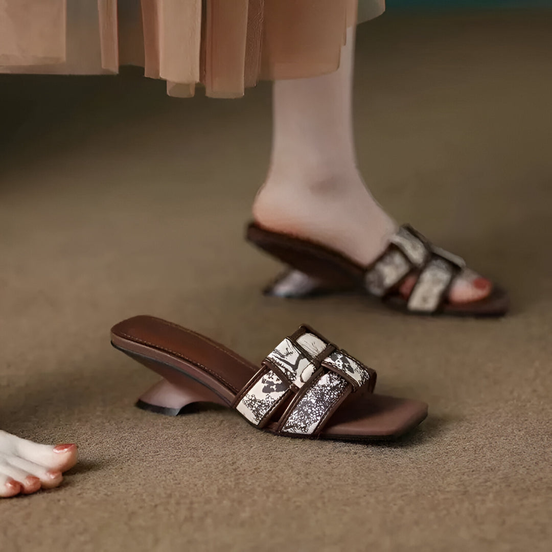 Solene Heeled Sandals