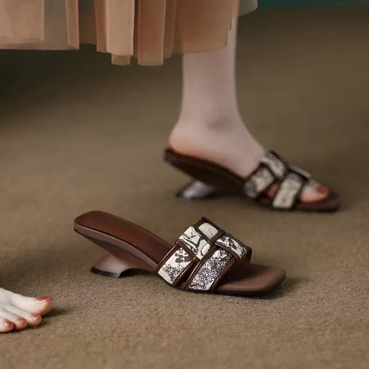 Solene Heeled Sandals
