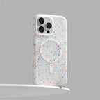 Speckled Magsafe Silicone iPhone Case with Soft Touch Finish & Camera Lens Protection