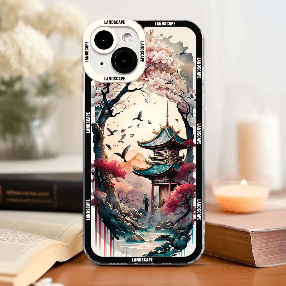 Japanese Ink Painting iPhone Case