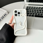 3D Snake Design iPhone Case with Textured Scale Finish & Camera Lens Protection