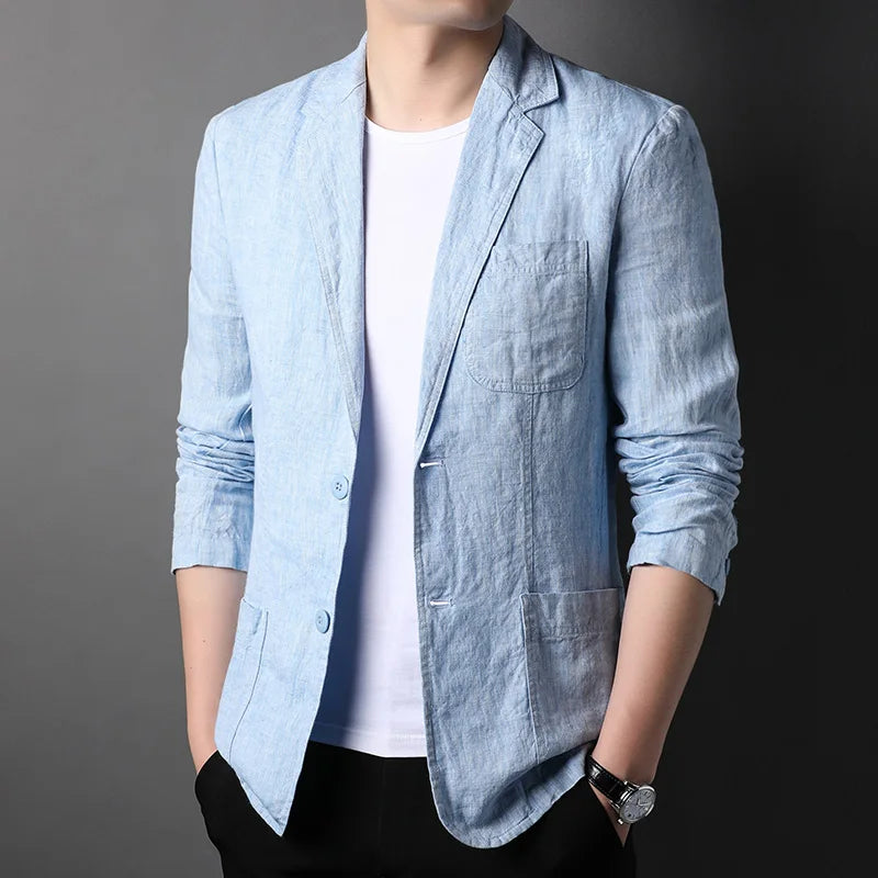 Casual Linen Blazer