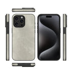 Denim Texture iPhone Case with Soft Bumper Edge and Camera Lens Guard