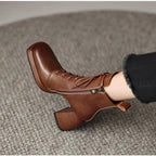 Melissa Lace-Up Ankle Boots