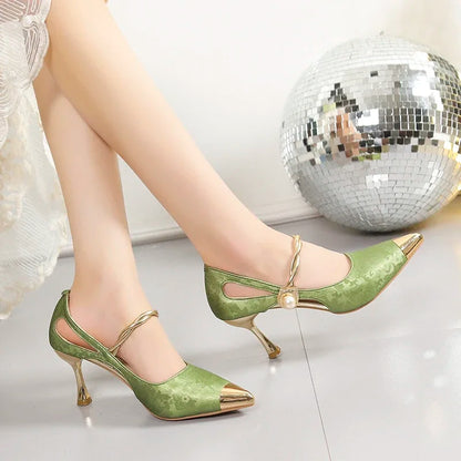 Serenity Pearl Heels