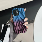 Wave Texture Gradient iPhone Case