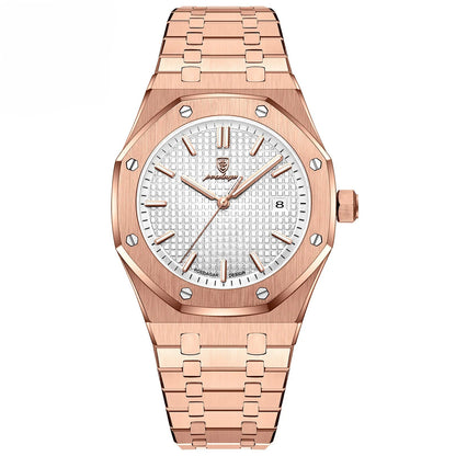 Crimson Calendar Watch
