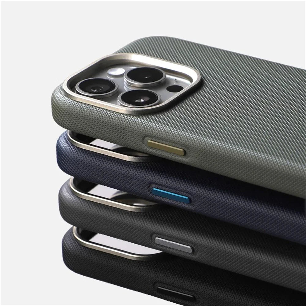 Nylon Fabric iPhone Case Slim Shockproof Protective Cover