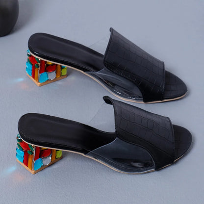 Prism Block Heels