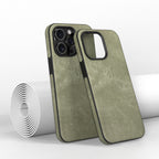Denim Texture iPhone Case with Soft Bumper Edge and Camera Lens Guard