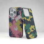 Pixel Camouflage Pattern iPhone Case