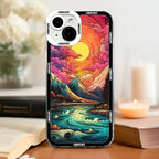 Japanese Landscape Art iPhone Case