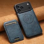 Leather MagSafe iPhone Case With Detachable Wallet