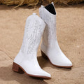 Sierra Western Leather Cowgirl Boots