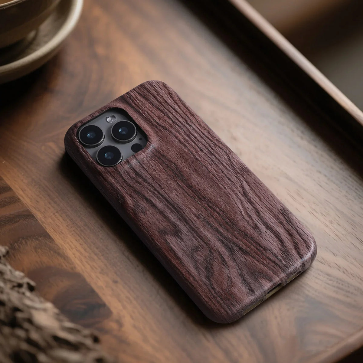 Natural Wood Texture iPhone Case