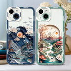 Vintage Eastern Scenery iPhone Case