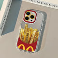 Funny French Fries Mirror iPhone Case