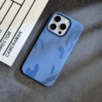 Camo Pattern iPhone Case with Metal Style Camera Frame and Lens Guard