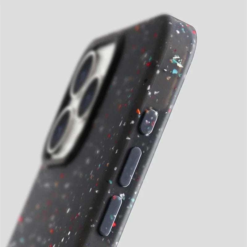Speckled Magsafe Silicone iPhone Case with Soft Touch Finish & Camera Lens Protection