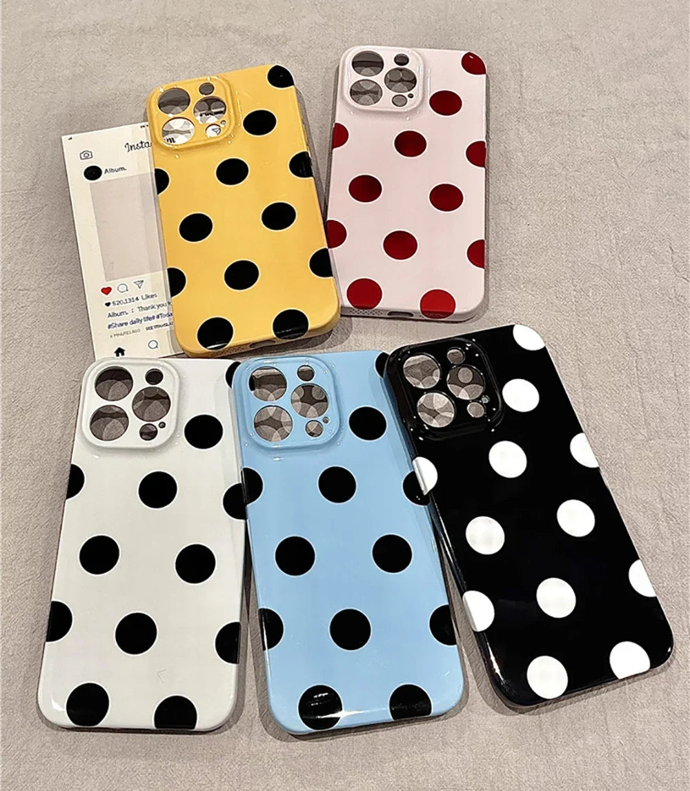 Big Polka Dot iPhone Case