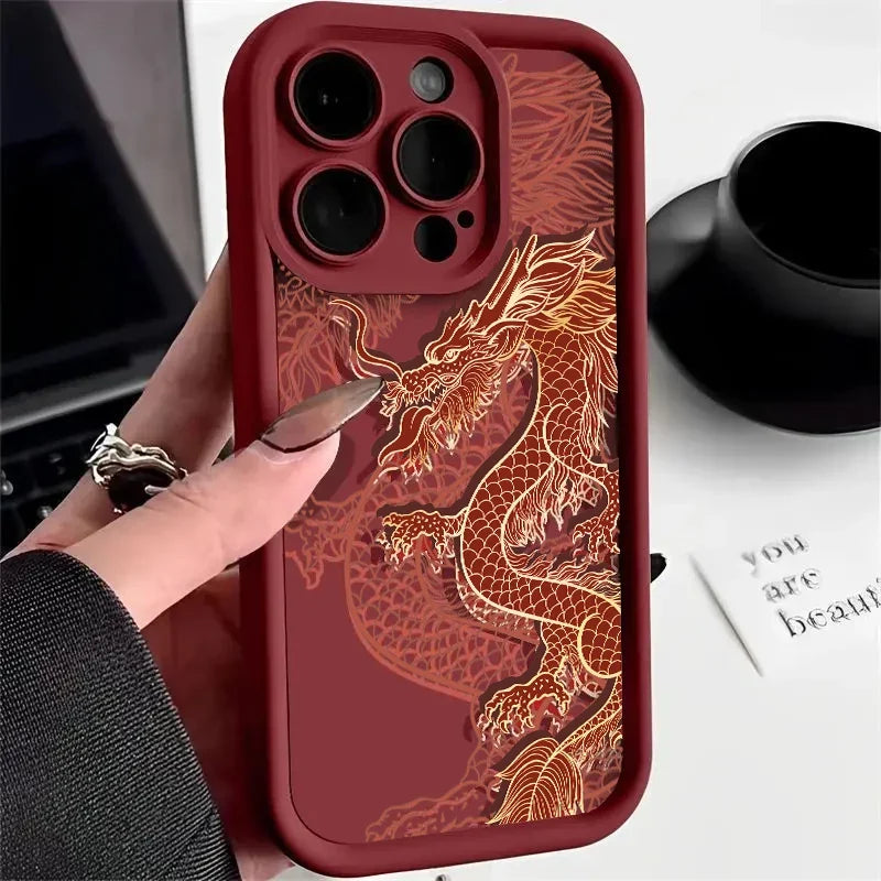 Chinese Dragon Art iPhone Case