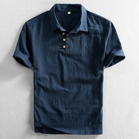 Minimal Linen Polo