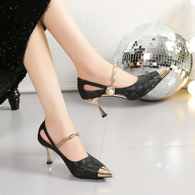Serenity Pearl Heels