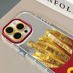 Funny French Fries Mirror iPhone Case