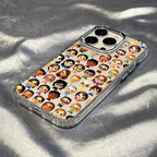 Cute Emoji Pattern iPhone Case