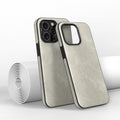 Denim Texture iPhone Case with Soft Bumper Edge and Camera Lens Guard