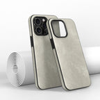 Denim Texture iPhone Case with Soft Bumper Edge and Camera Lens Guard