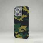 Pixel Camouflage Pattern iPhone Case