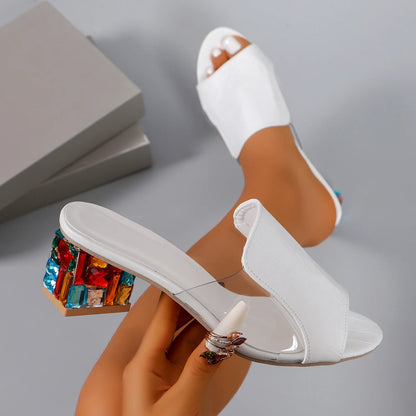 Prism Block Heels