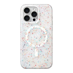 Speckled Magsafe Silicone iPhone Case with Soft Touch Finish & Camera Lens Protection