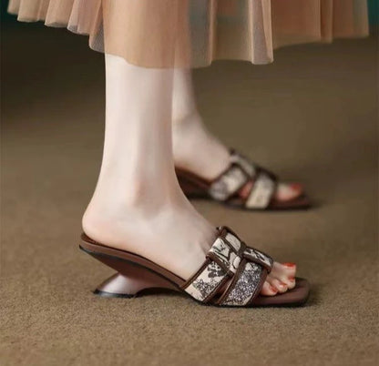 Solene Heeled Sandals