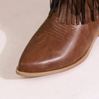Carris Suede Leather Western Cowgirl Boots