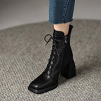 Melissa Lace-Up Ankle Boots