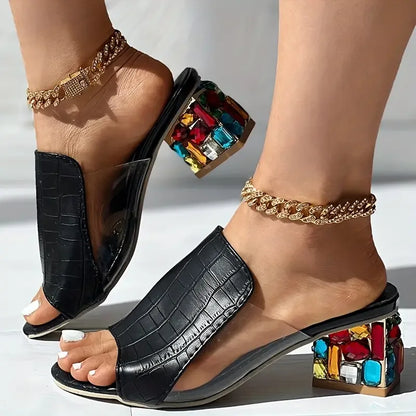 Prism Block Heels