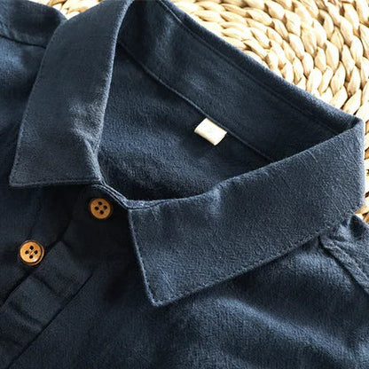 Minimal Linen Polo
