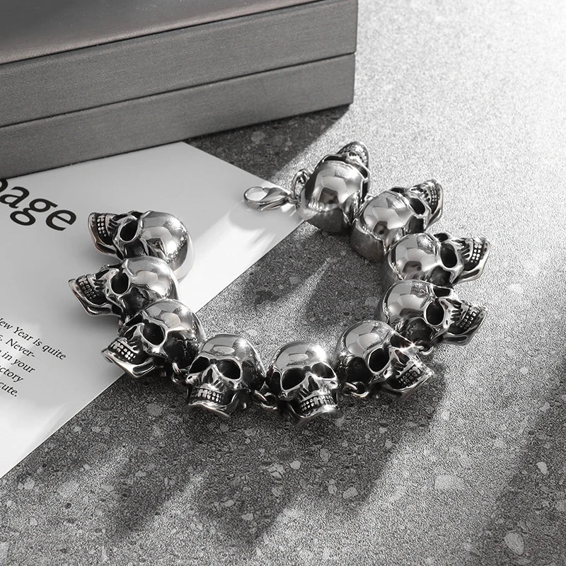 Gothic Skull Bracelet