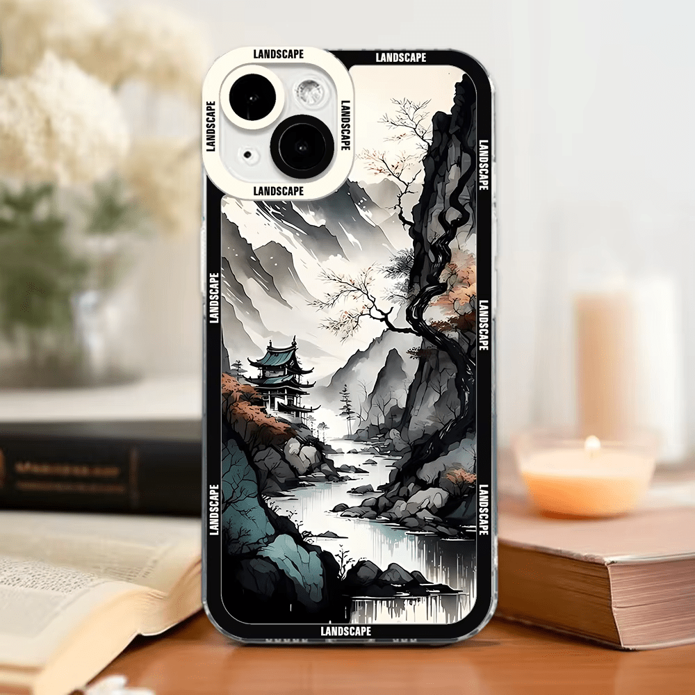 Japanese Ink Painting iPhone Case